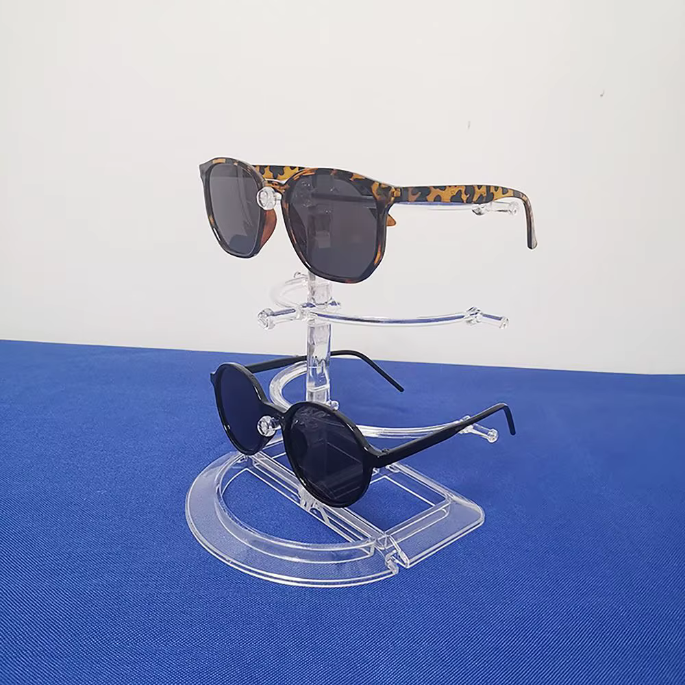 Présentoirs en plastique pour lunettes