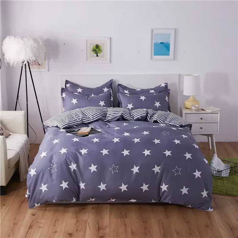 Housse de couette imprimée de dessins animés mignons, 220x240, motif charmant, housse de couette pour adultes et enfants, housse de couette double face AB, sans taies d'oreiller