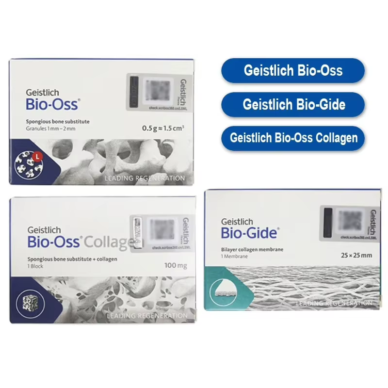 1 boîte de poudre d'os géistlich dentaire Bio-Oss