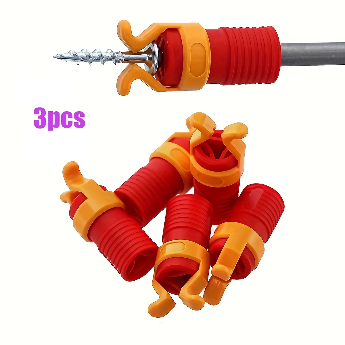 Tournevis universel porte-embout pince fixateur de vis outil de travail du bois vis ensemble d'outils de conduite pour l'amélioration de l'habitat 3 pièces