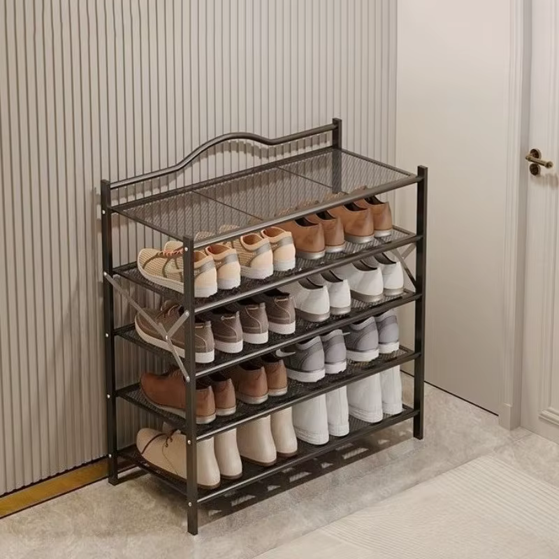 Étagère à chaussures pliable multicouche