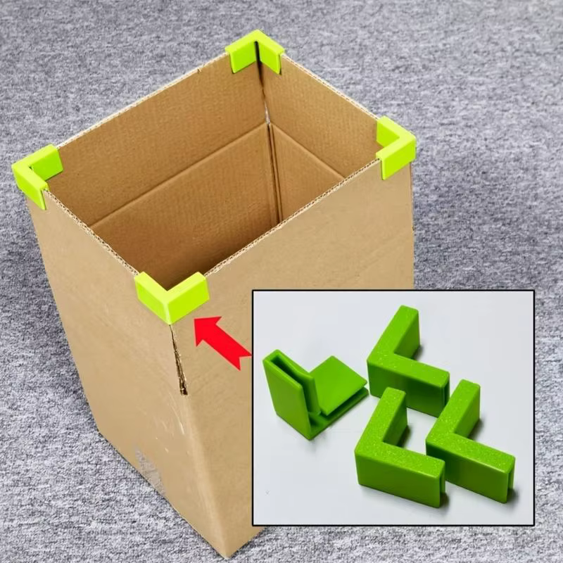 à droit d'attaches faisantes le coin renforts boîte en carton 652F pour maison