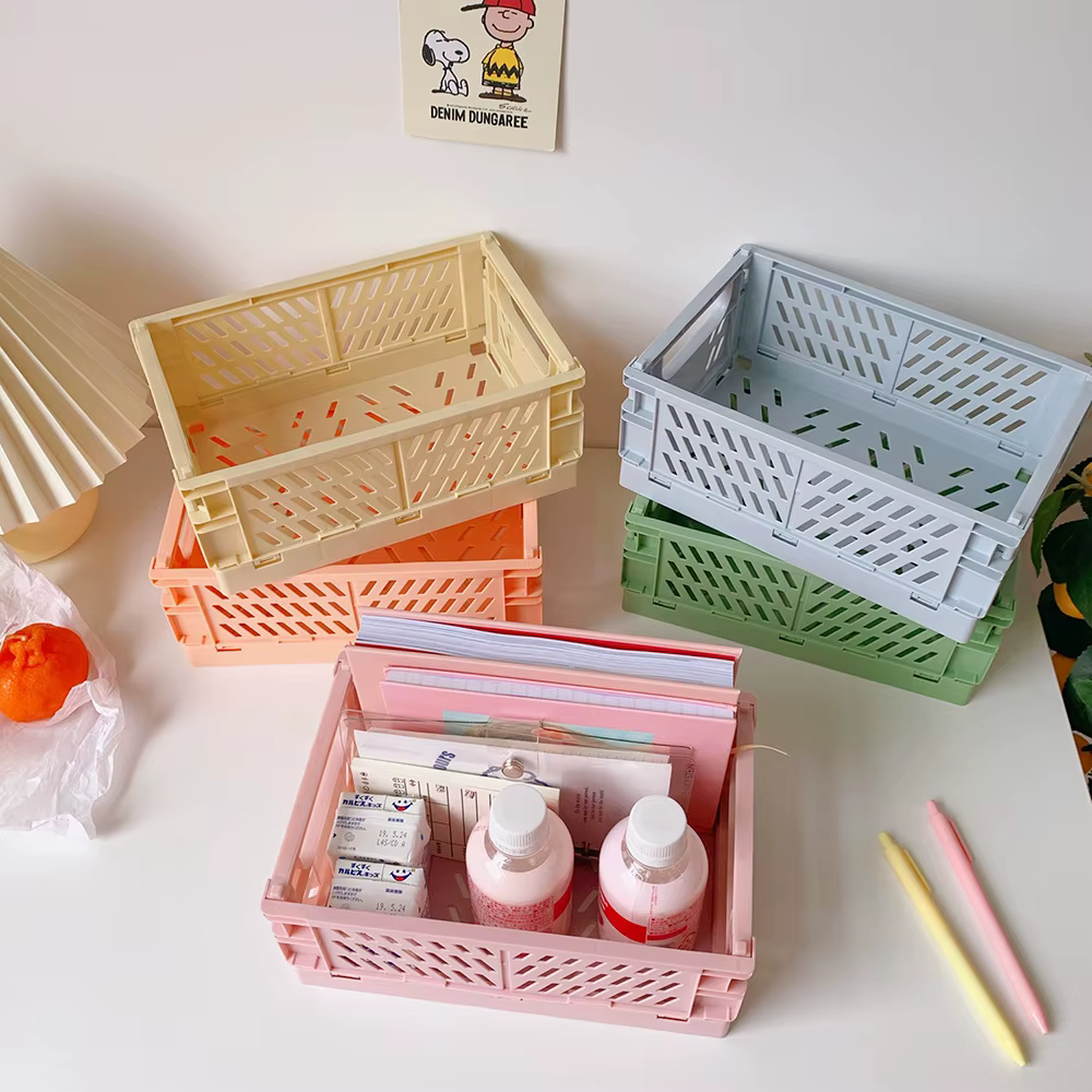 Boîte de Rangement Pliable en Plastique