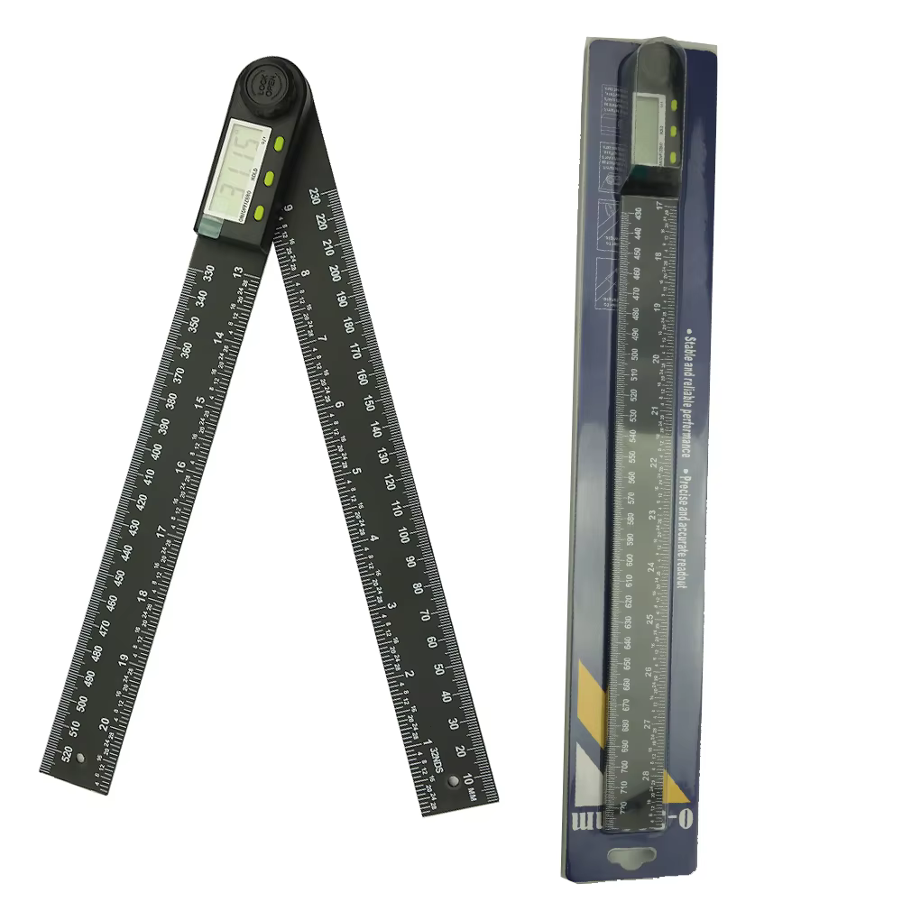Inclinomètre numérique de haute précision 300 mm, rapporteur numérique, goniomètre électronique, outil de mesure d'angle
