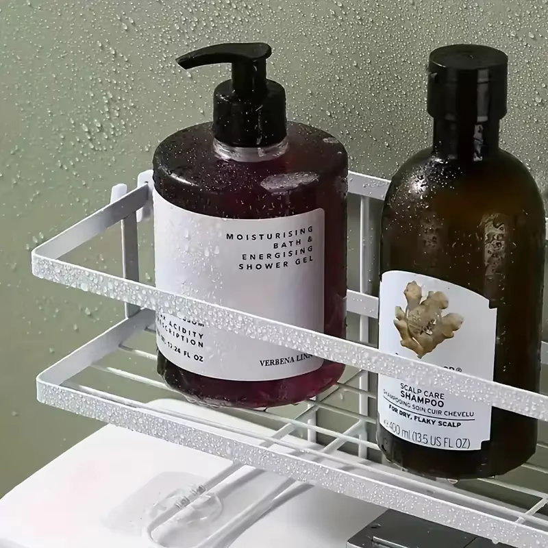 Étagère de rangement pour salle de bain au-dessus des toilettes