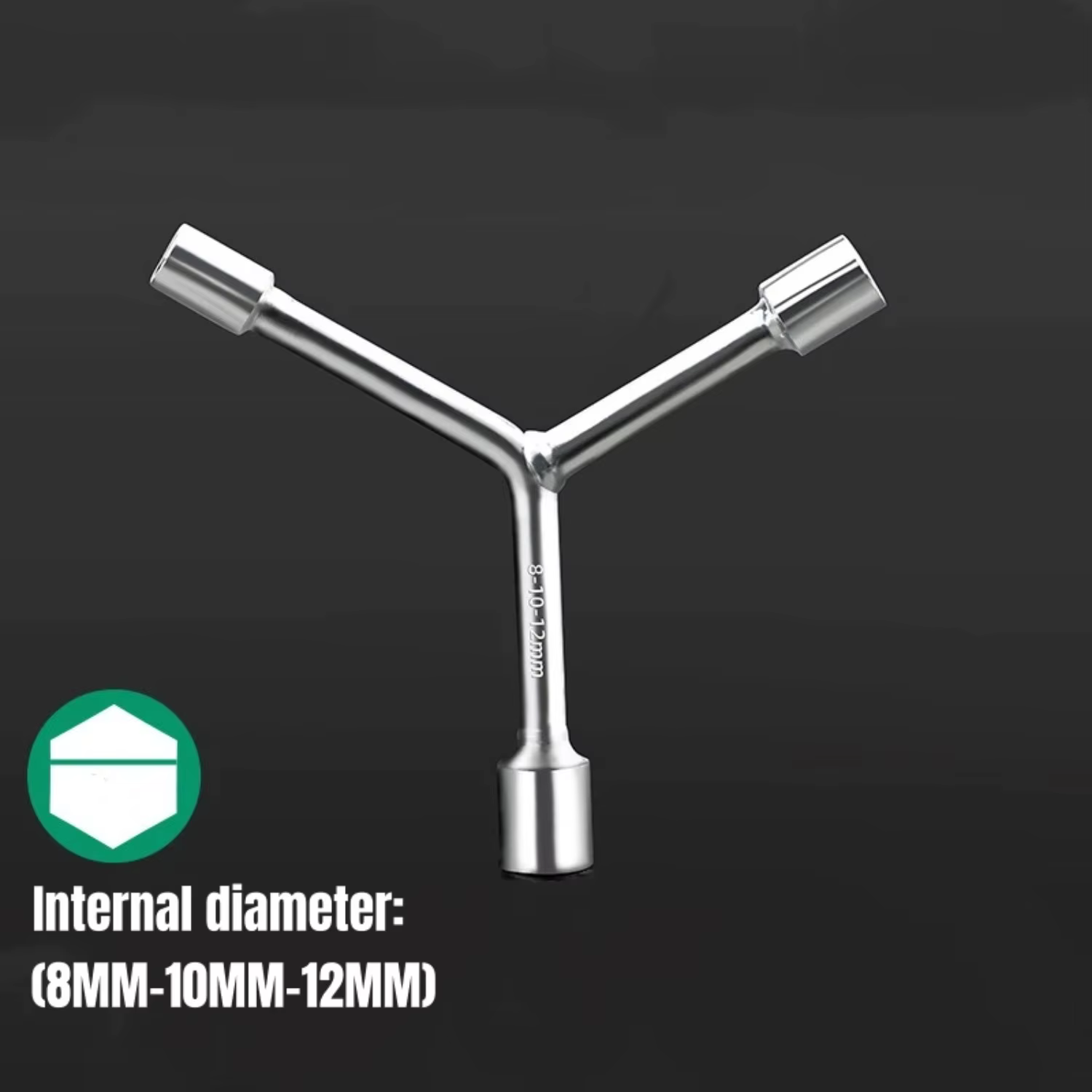 Clé à douille triangulaire domestique