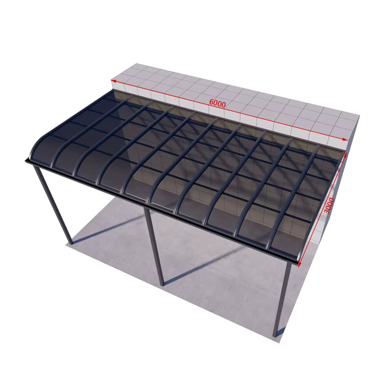 Pergola Gazebos Carport CanAmendments Garden Buildings Auvent