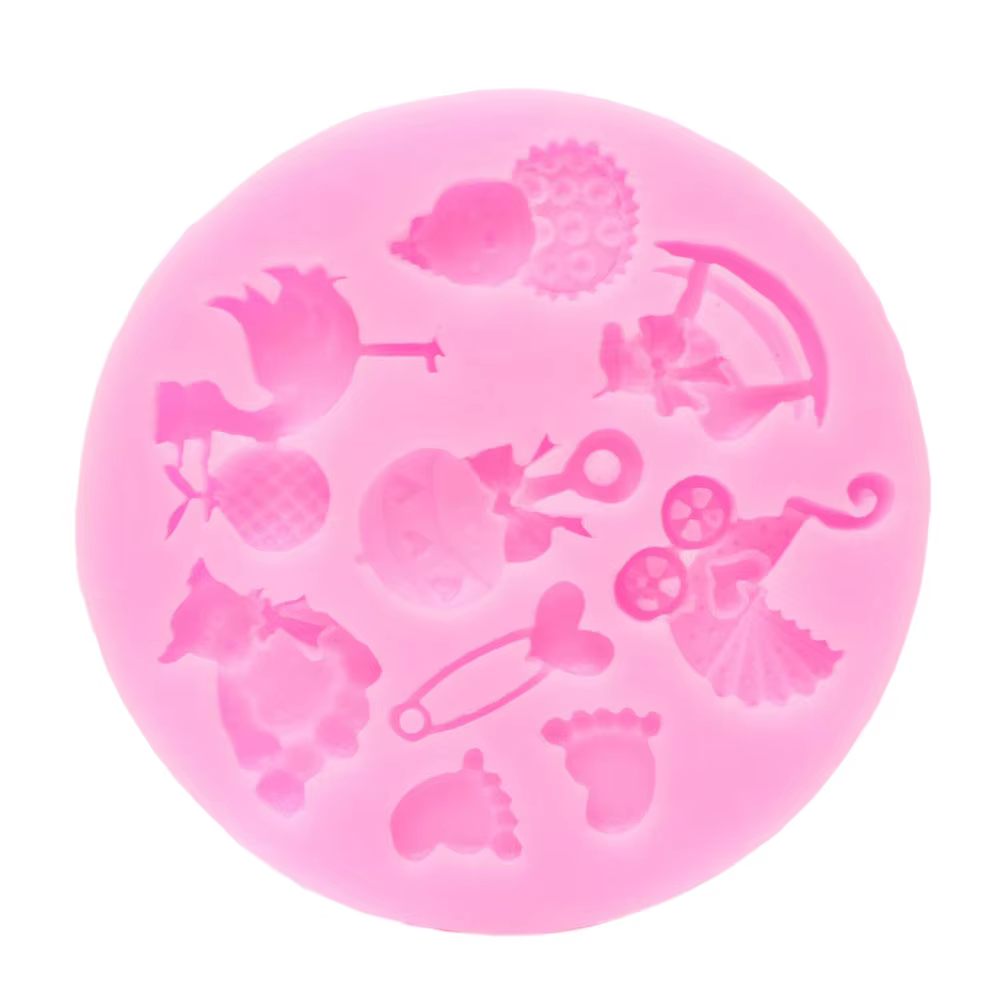 Moule à gâteau en silicone pour baby shower