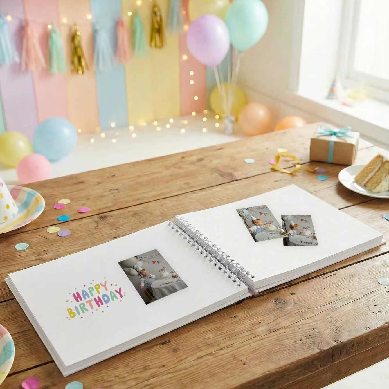 Livre de souvenirs personnalisé Sheilabox A5 pour anniversaire