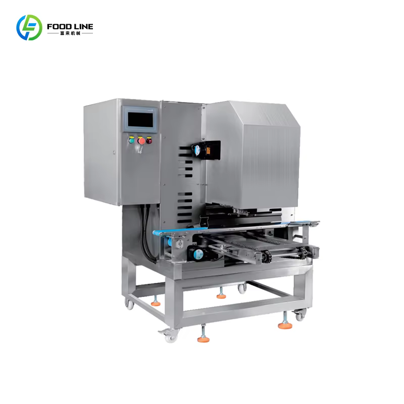 Ligne de production de croissants, équipement de boulangerie pour la pâte à croissants, machine à rouler le pain, ligne de découpe