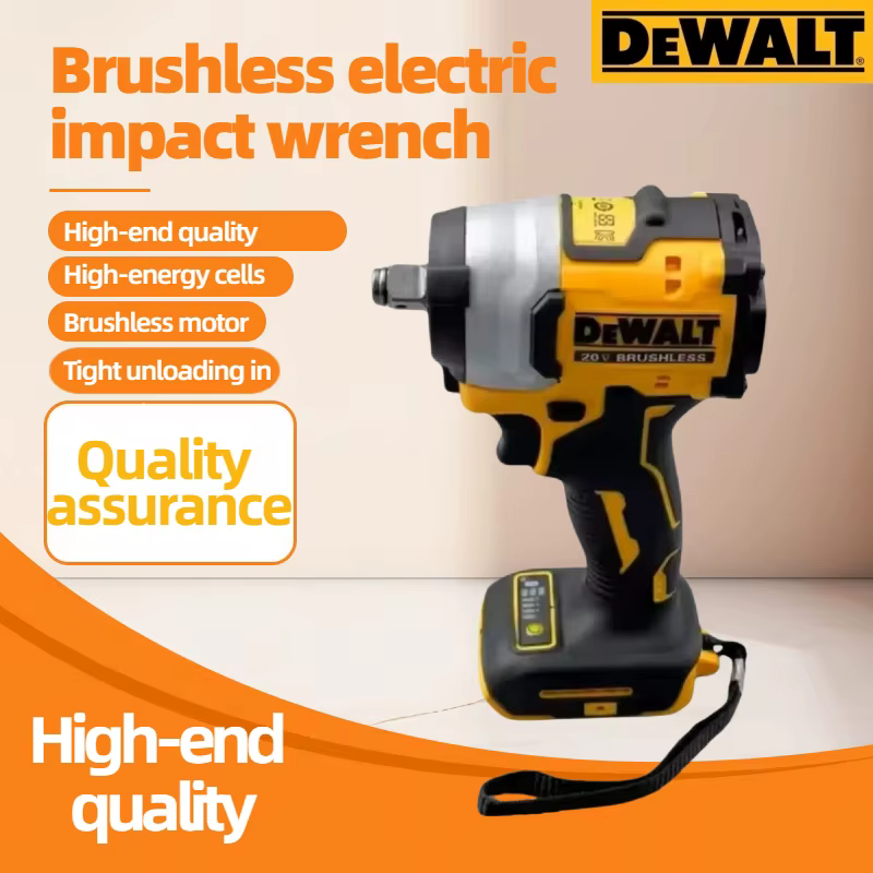 Clé à chocs sans fil DEWALT DCF922 20V : Outil sans fil à couple élevé de 1/2 pouce pour le fixation rapide et intensif