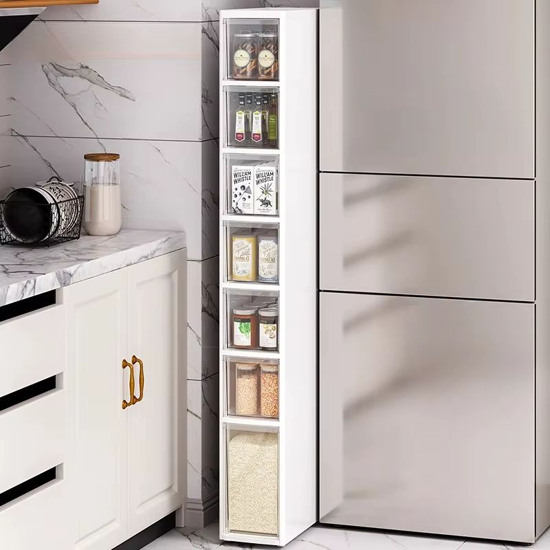 Armoire de rangement multicouche mince 14/16/20cm