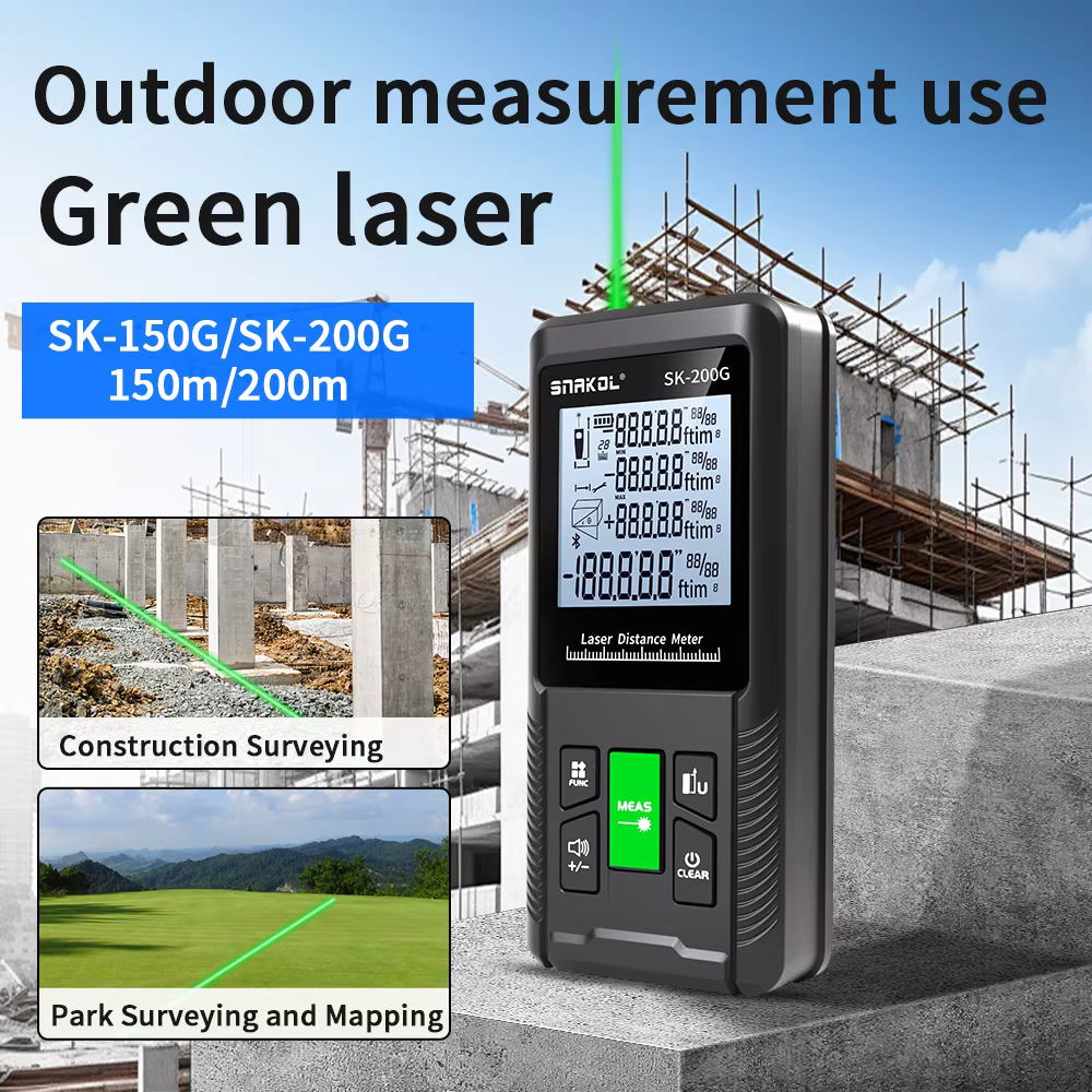 Snakol télémètre Laser vert 50m 70m 100m 120m
