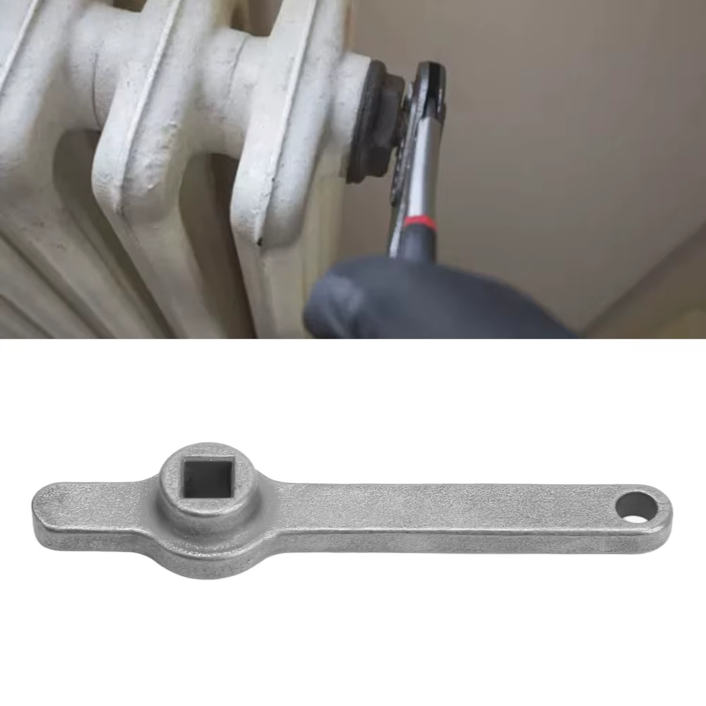 Clé de purge de radiateur en acier inoxydable 304