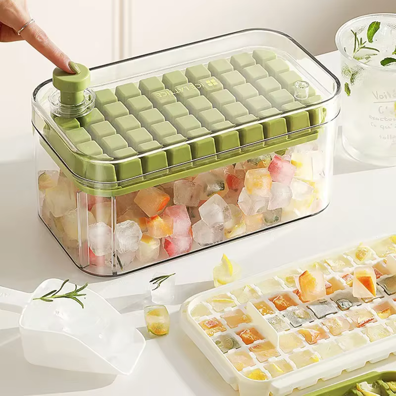 Moule à glaçons 200 compartiments avec boîte de rangement de qualité alimentaire pour usage domestique