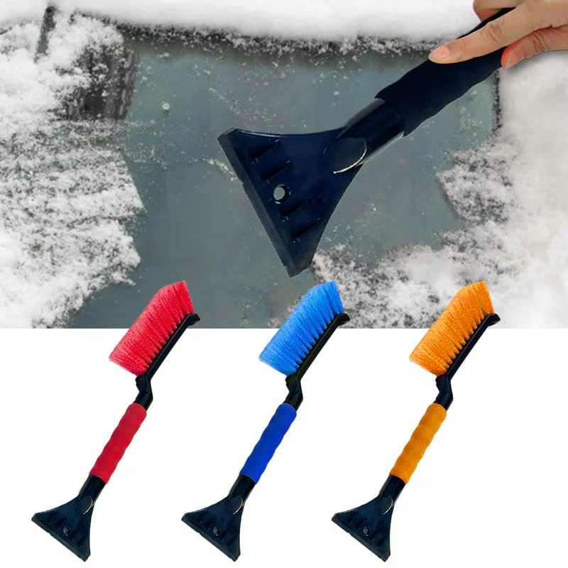 Brosse à neige 2 en 1 pour voiture et grattoir à glace