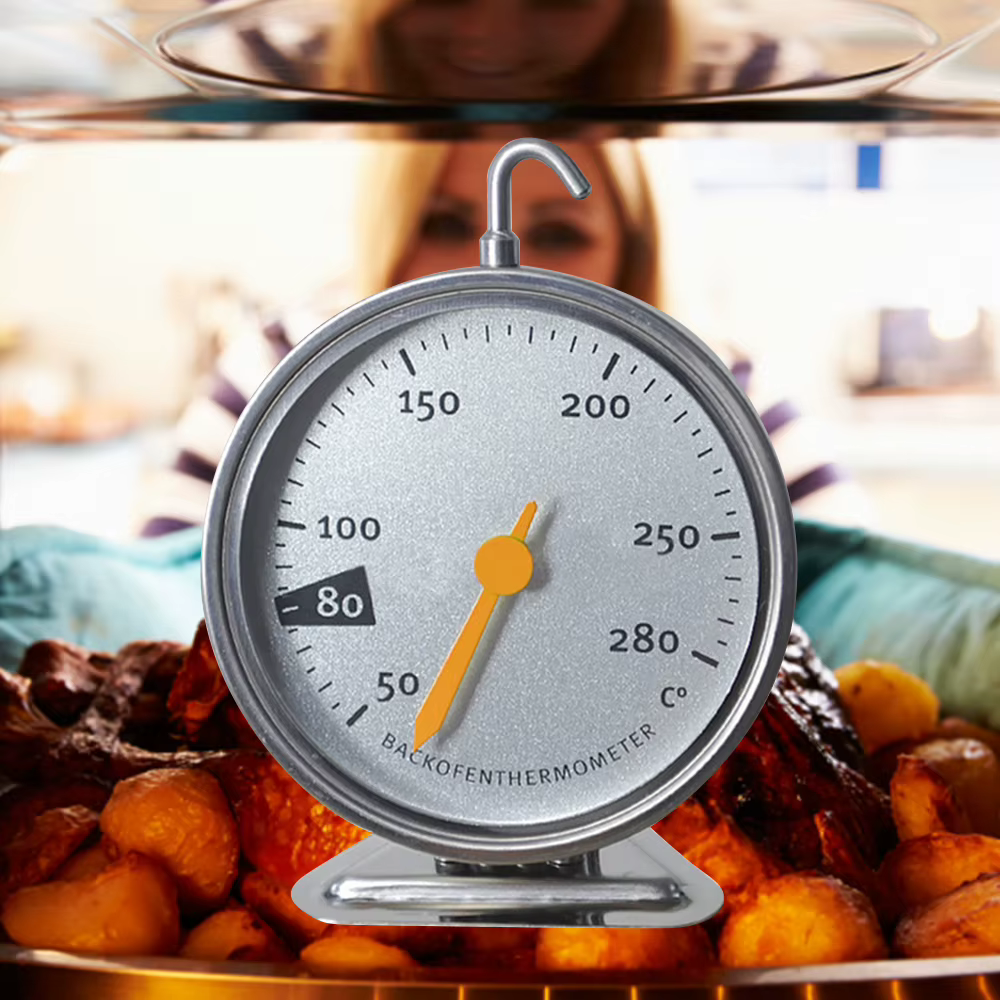 Thermomètre de four en acier inoxydable