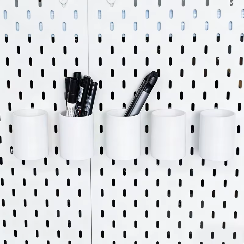 Boîte de rangement en plastique pour accessoires de panneau perforé DIY