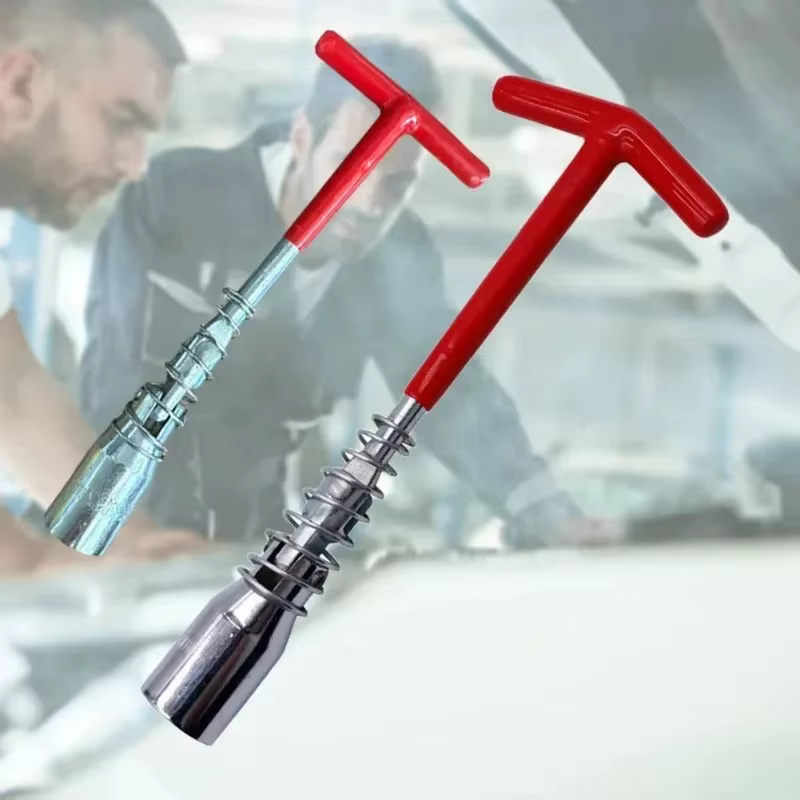 Clé à douille de dépose de bougie d'allumage rotative à 360 degrés de haute qualité 14mm/16mm/21mm pour réparation automobile