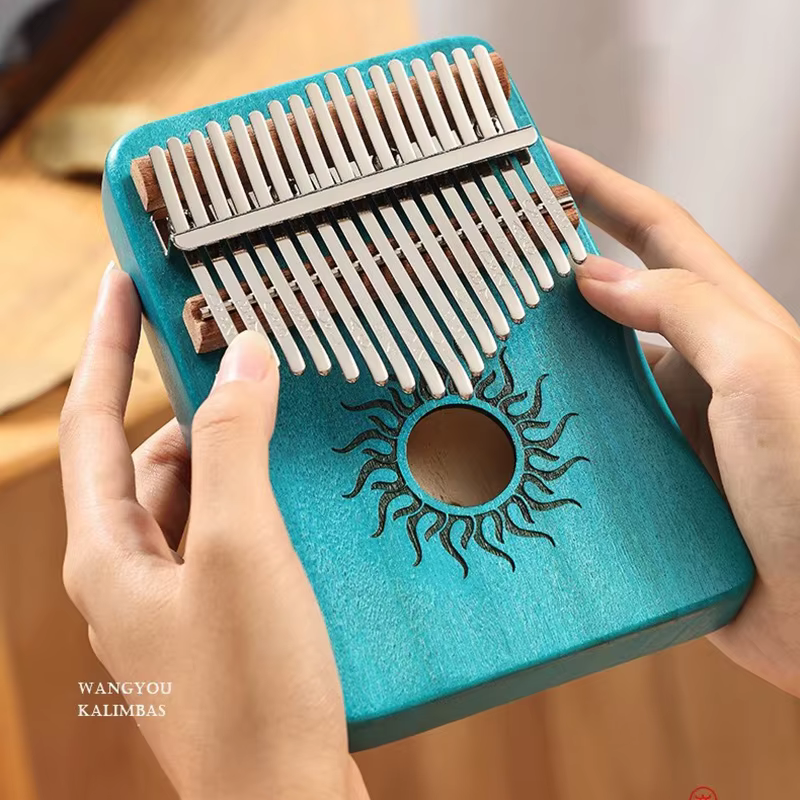 Hluru Kalimba 21 touches en bois d'érable