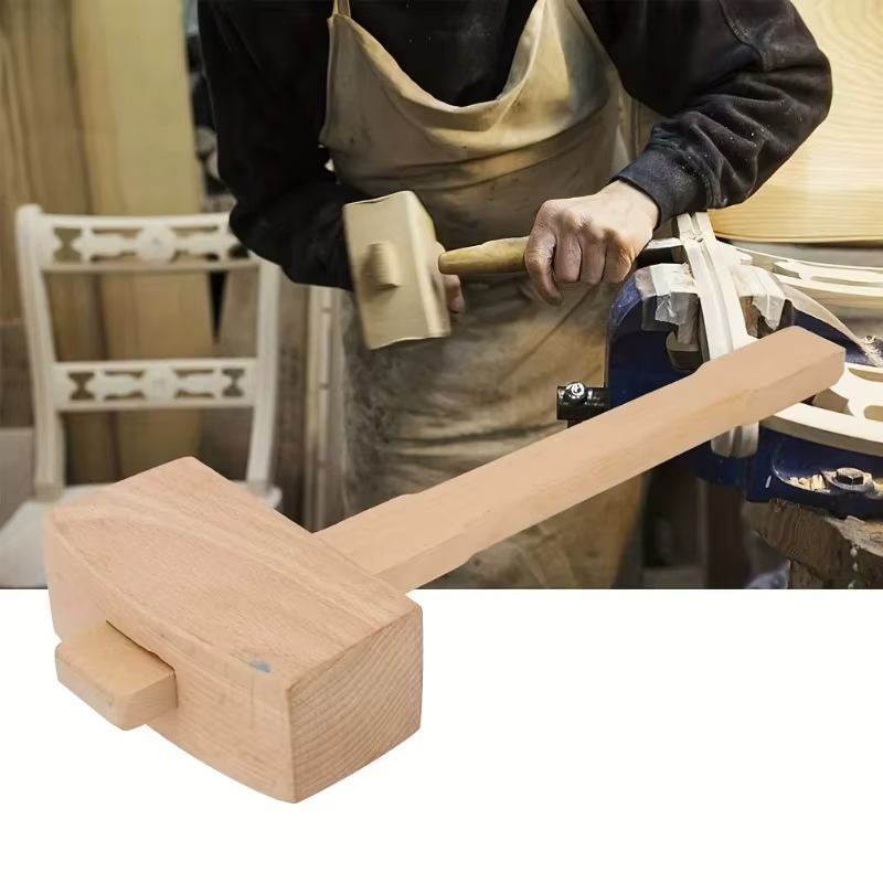 Marteau rond en bois fait main