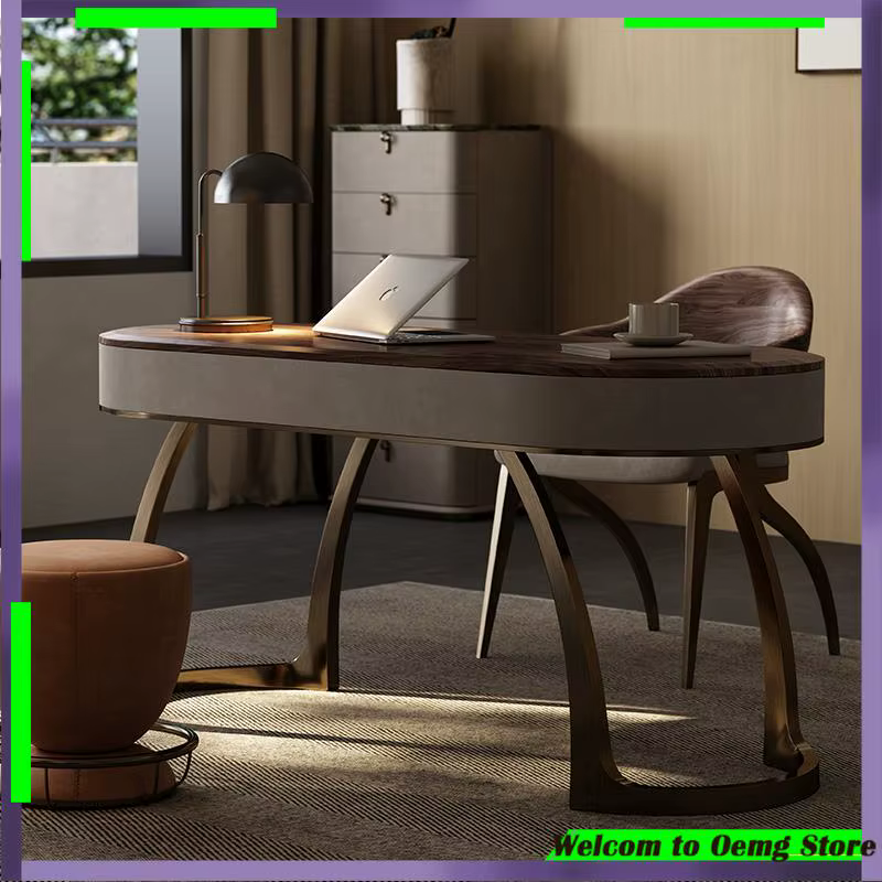 Bureau d'angle De luxe debout Design moderne Style européen Escritorios De Ordenador meubles De configuration