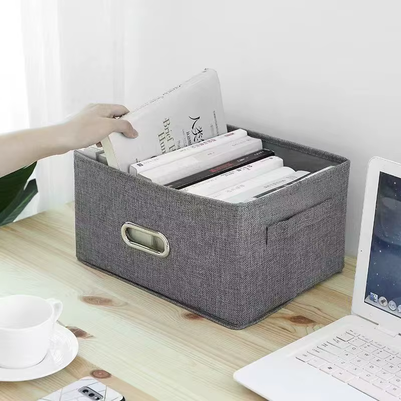 Boîte de rangement pliable en tissu pour vêtements