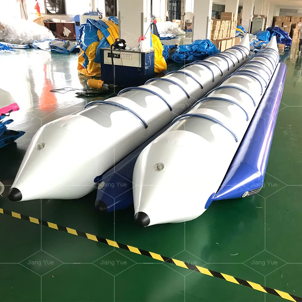Bateau banane gonflable personnalisé en PVC pour 10 personnes