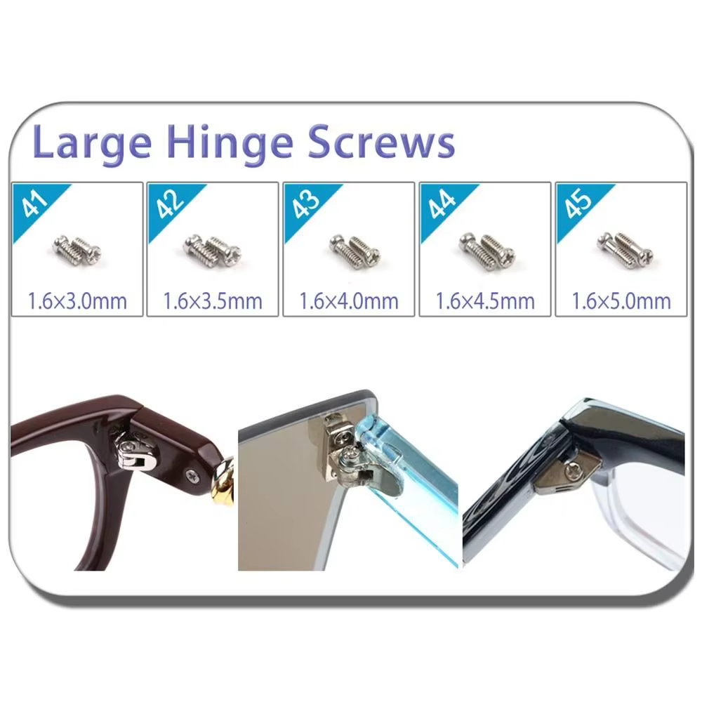 Kit d'outils de réparation pour lunettes et lunettes de soleil