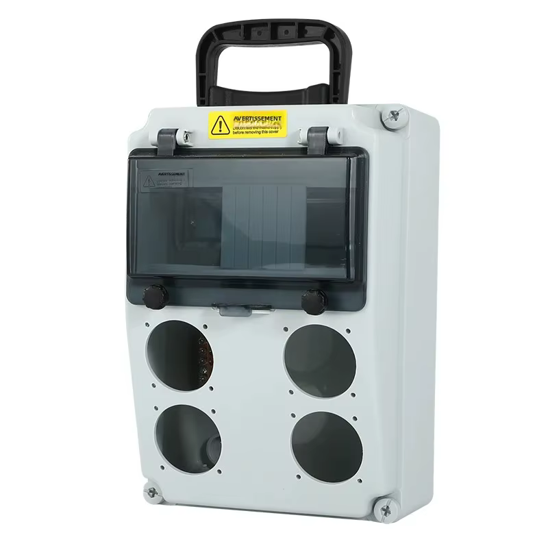 Boîte électrique portable temporaire pour la construction