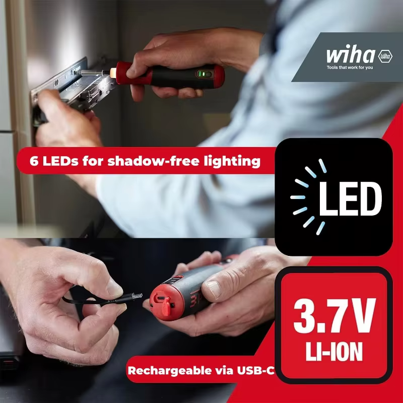 Wiha 45791 Tournevis électrique SpeedE PocketDrive 31 pièces 1