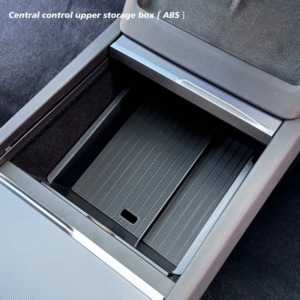 Boîte de rangement pour console et accoudoir TESY pour Tesla New Model Y Juniper Launch