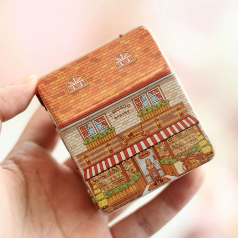 Boîte de rangement créative en métal