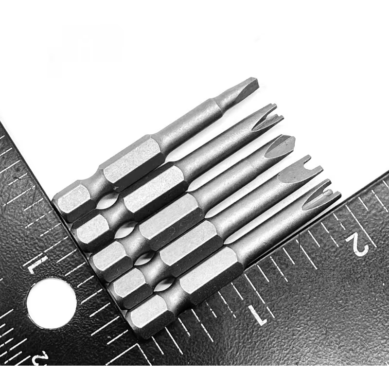 Jeu d'embouts d'insertion de tournevis de forme spéciale en 5 formes différentes