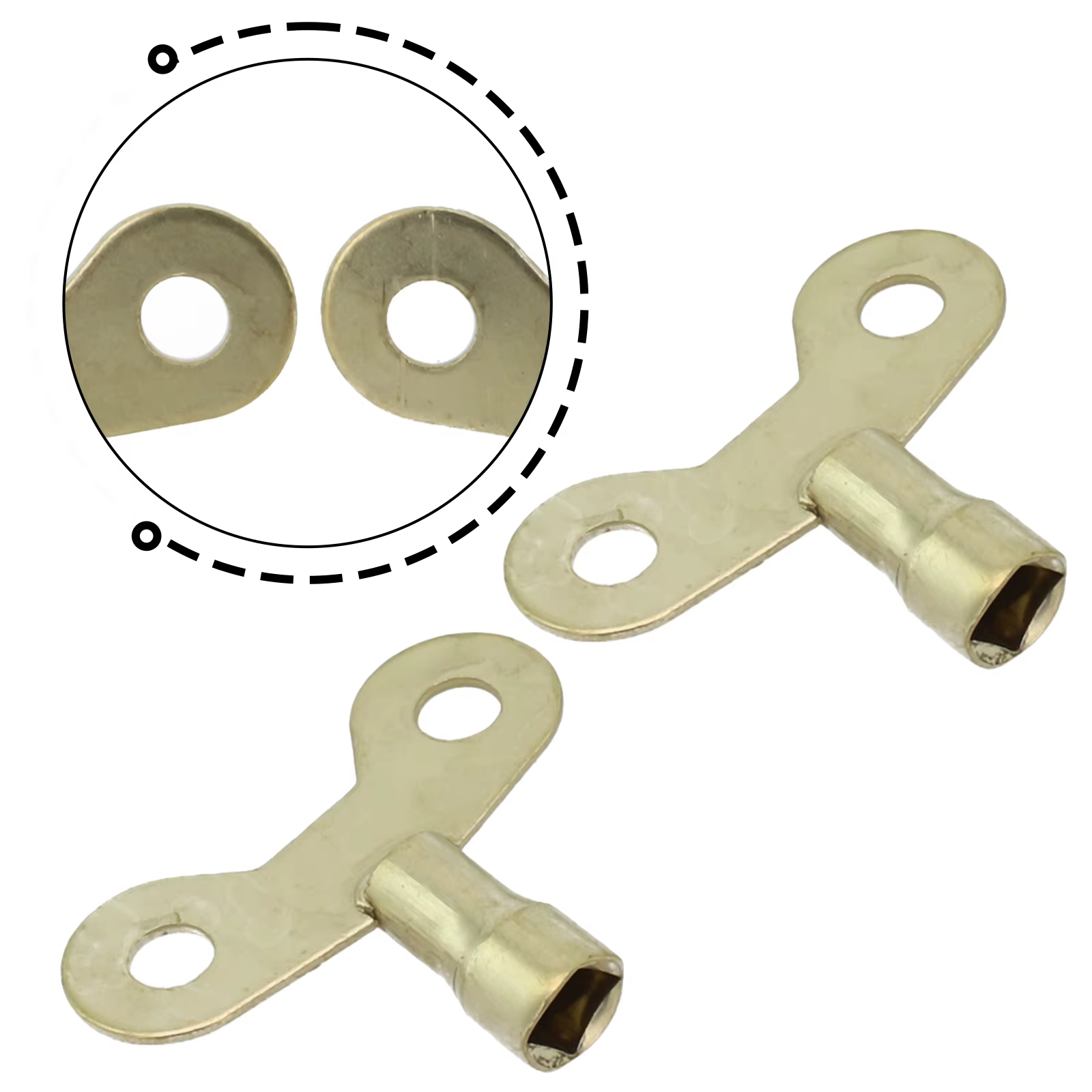 2 * clé de robinet radiateur plomberie purge clé