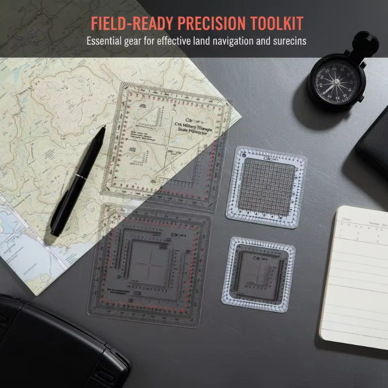 Carte topographique militaire pratique avec échelle de coordonnées MGRS USNG pour les aventures de navigation maritime et terrestre