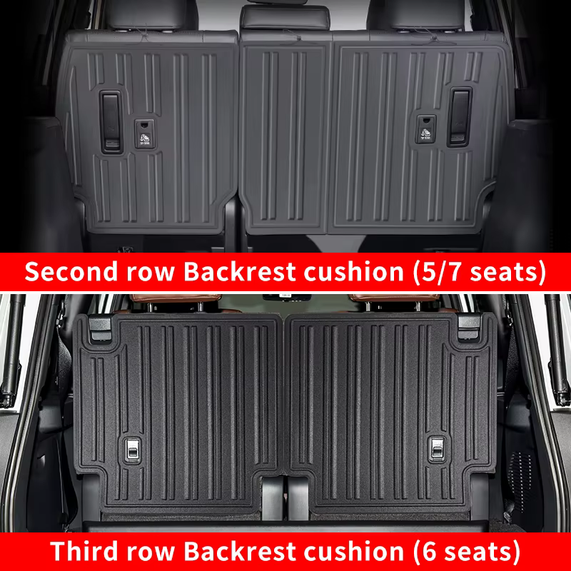 For Toyota Land Cruiser 250 2024 1958 Troisième rangée Siège Retour Coussin LC250 FJ250 Série Intérieur Mis à niveau Accessoires Modification Tuning