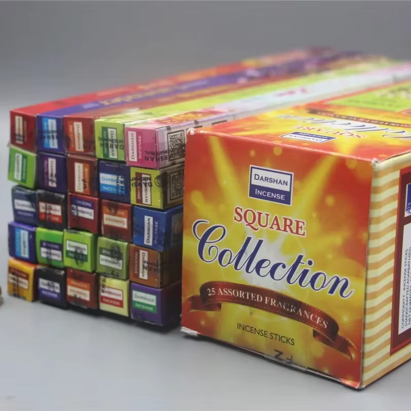 10/25 boîtes d'encens en bâtonnets Smell India