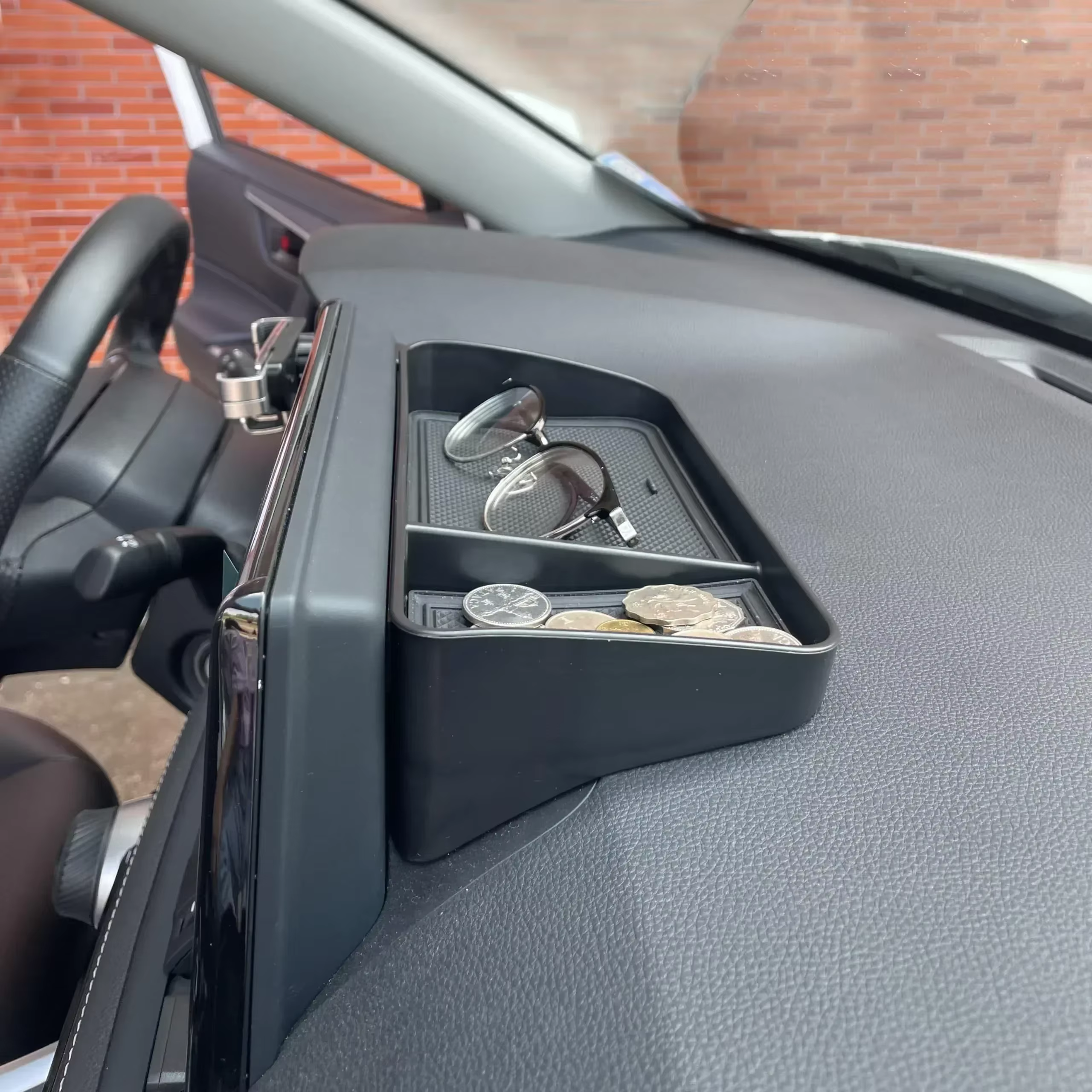 Boîte de rangement pour tableau de bord avant de voiture