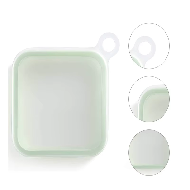 Boîte à Bento à Sandwich en Silicone avec poignée