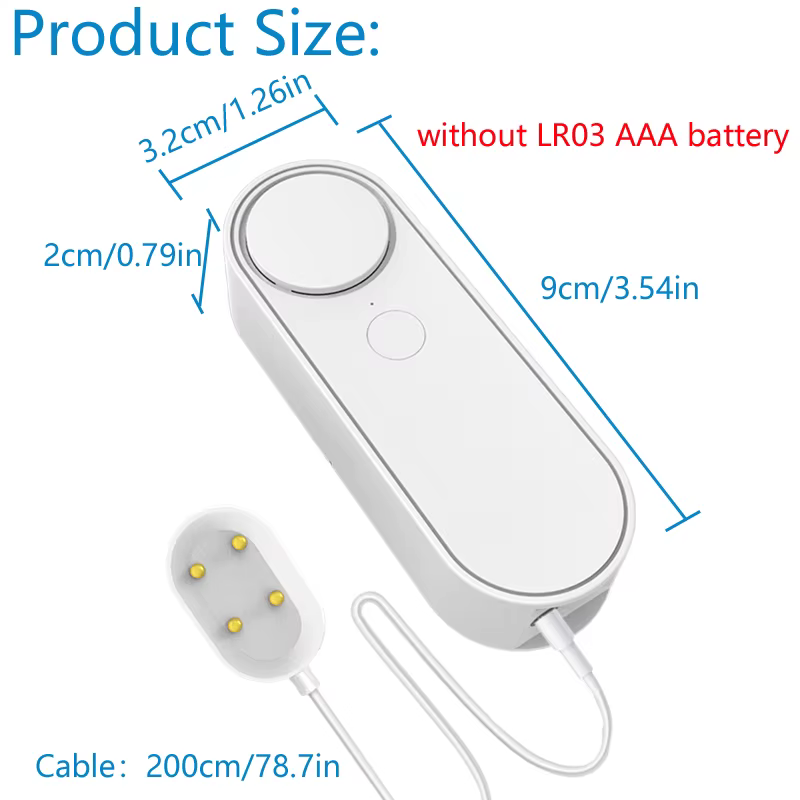 Capteur de fuite d'eau WIFI, détecteur de niveau de fuite, alarme sonore, protection contre les débordements, fonctionne avec l'application Tuya, télécommande à domicile