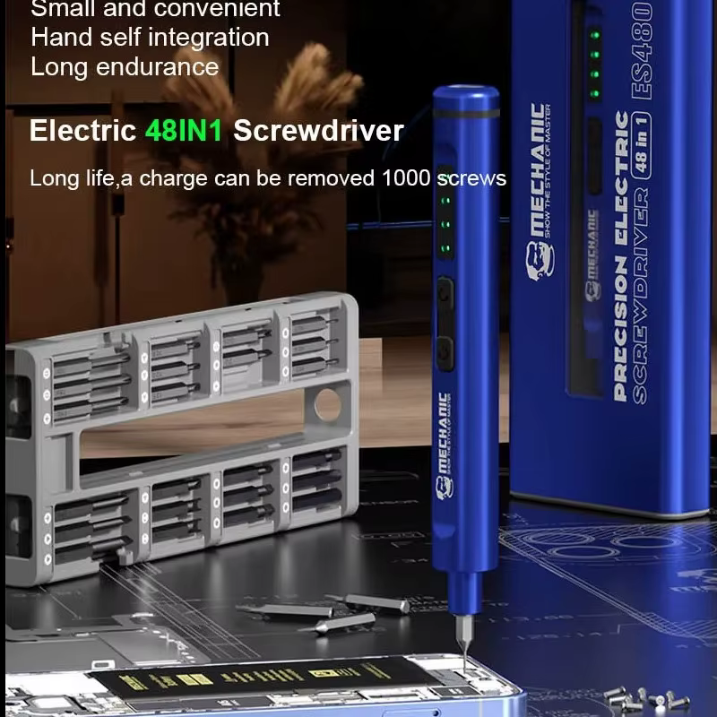 Tournevis électrique mécanique avec lumières LED