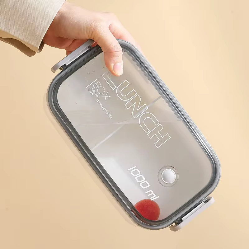 Boîte à lunch en plastique résistant à la chaleur pour enfants et adultes