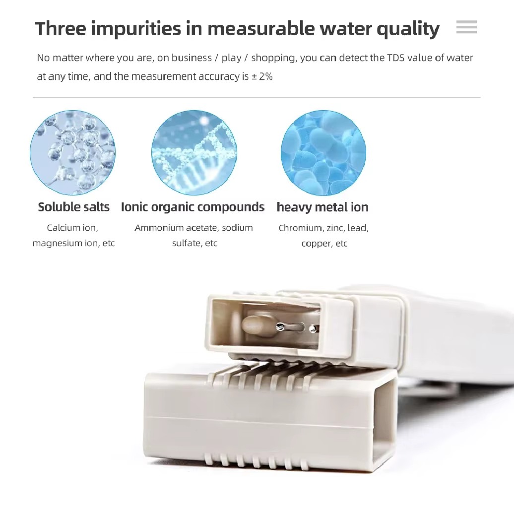 Testeur numérique TDS de la qualité de l'eau