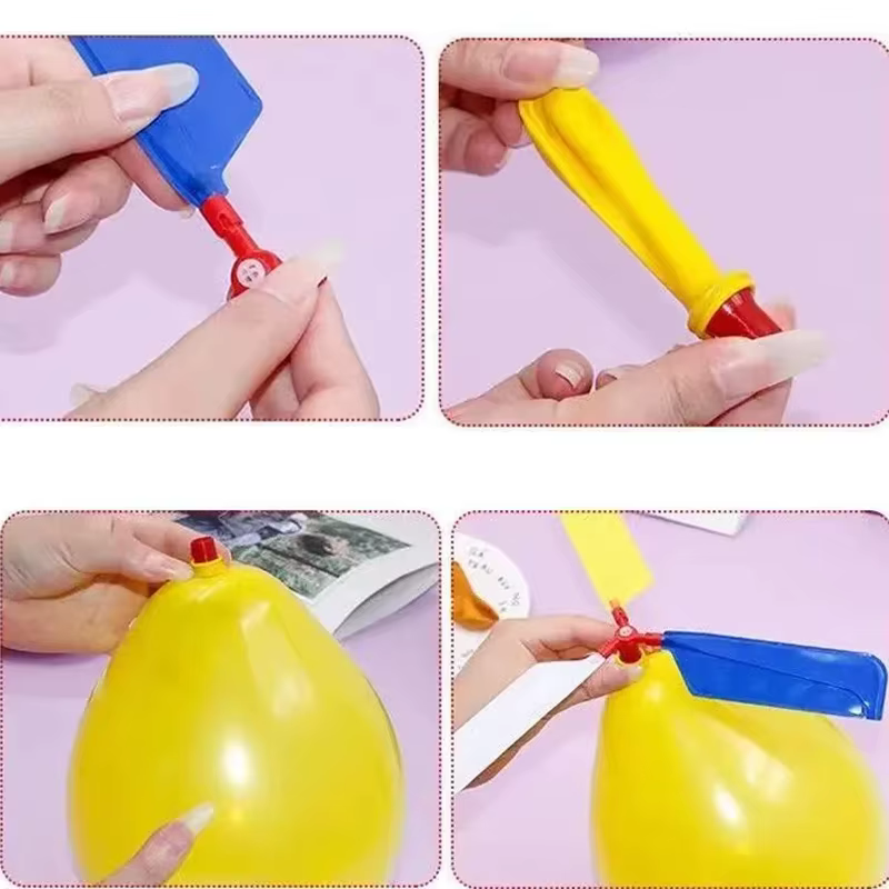 1/10 pièces ballon à Air hélicoptère jouet