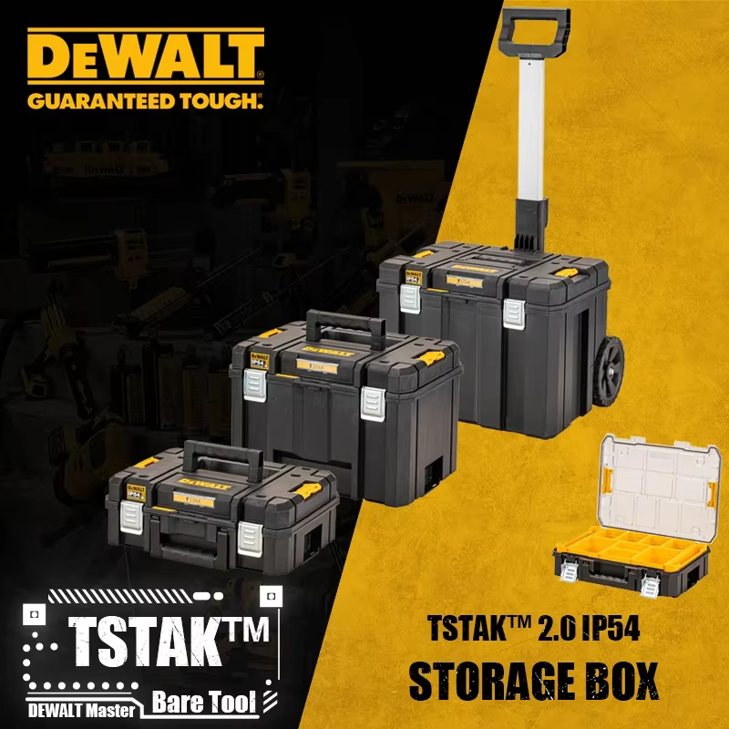 Débloquer TSTAK™2.0 Boîte de rangement IP54 DWST82968-1-23 DWST83345-1-23 DWST83346-1-23 DWST83347-1-23 accessoires d'outils électriques
