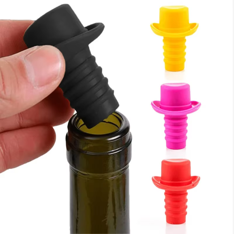 Bouchon de bouteille en Silicone pour bouteilles
