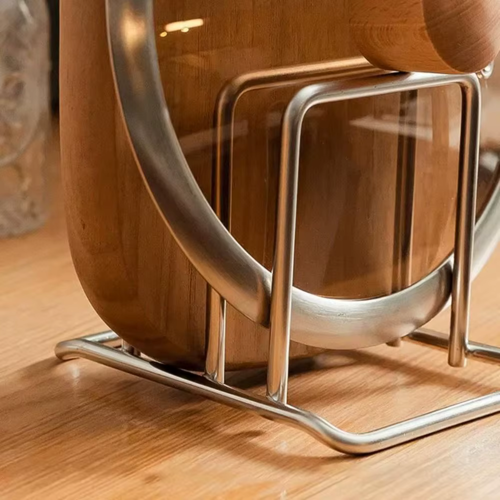 Support de planche à découper Durable en acier inoxydable