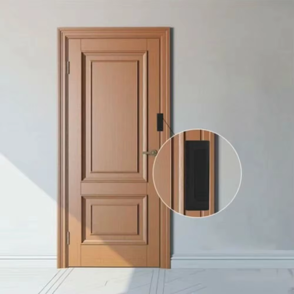 Serrure de porte antivol en métal, facile à utiliser, facile à installer, verrou de sécurité pour enfants, conception de sécurité en métal durable