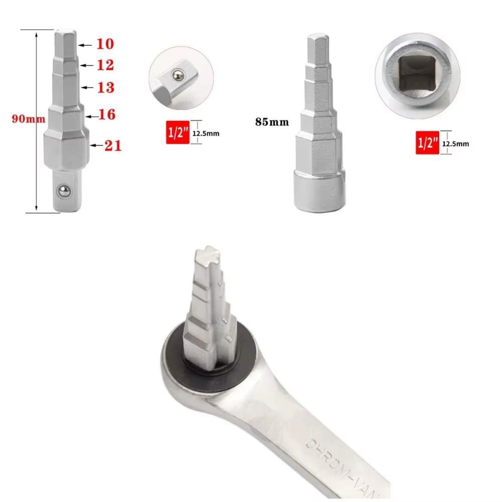Nouvelle clé à radiateur 1/2 pouce en acier au carbone